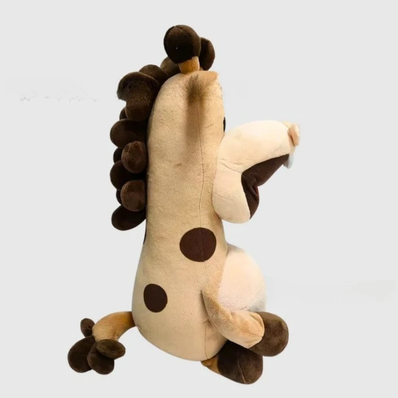 لعبة Goofy Deer القطيفة - حيوان محشو مع تعبير ملتوي، دمية مبتكرة مضحكة وفريدة من نوعها للهدايا