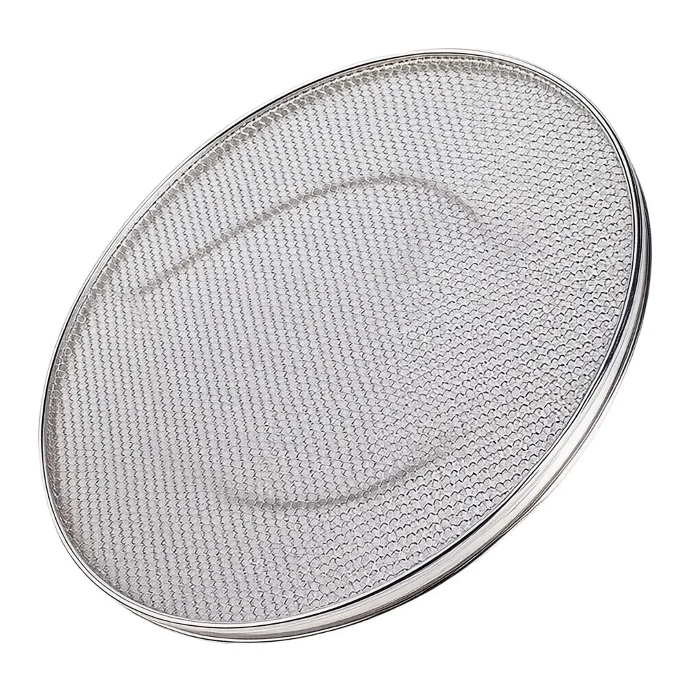 Safe Cooking Accessory Cooking Accessory Stainless for Mesh Cover Silver for splatter Shield Prevents Oil for splatter For FG551