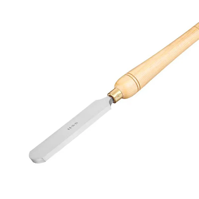 

Woodworking Lathe Tool High-speed Steel Woodworking Knife Chisel 1-1/2" Round Nose Scraper Wood Tools