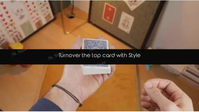 Aesthetic Lesson 1 Turnover The Top Card By Yoann Fontyn Magic tricks ( 58 Store Download )
