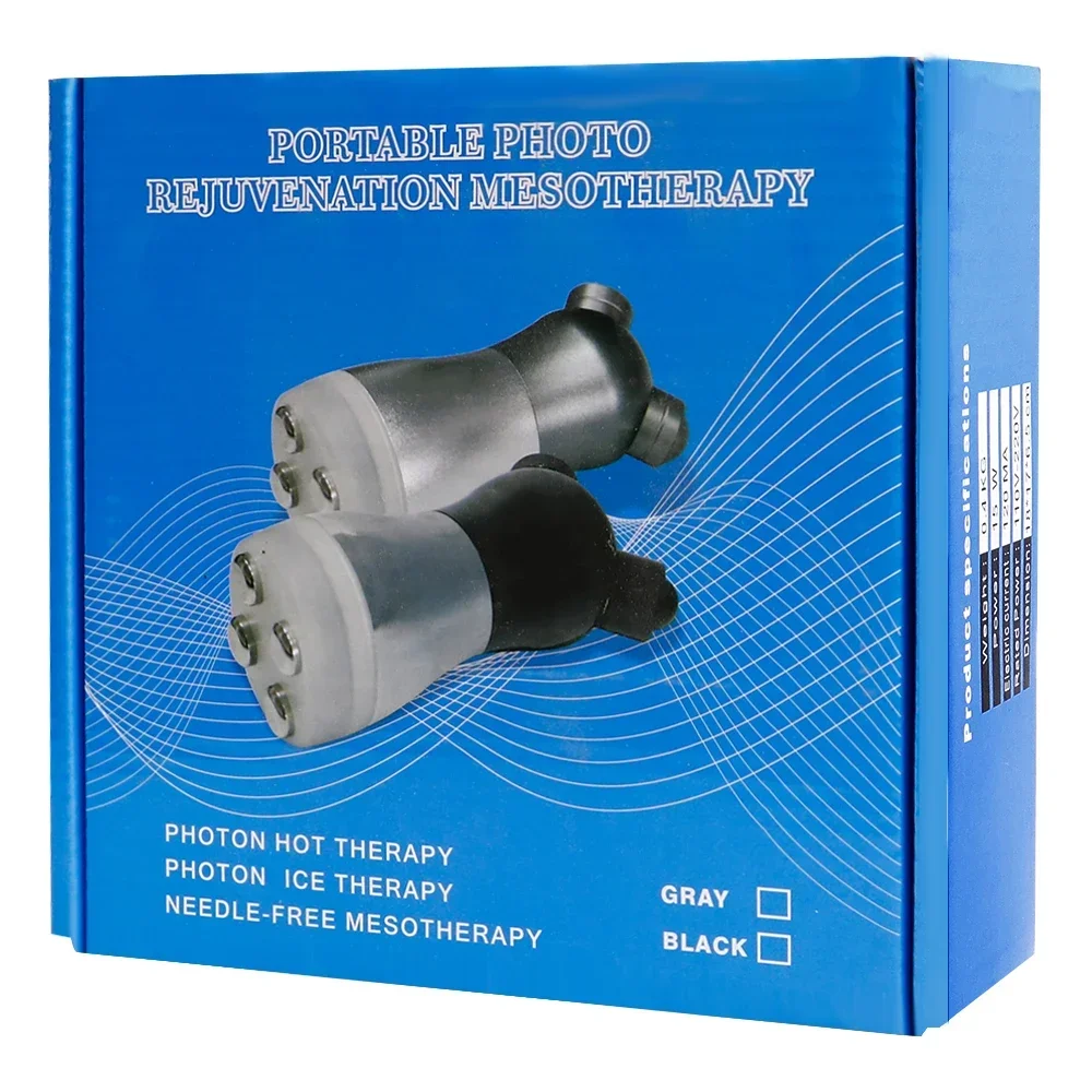 Mikrostrom-RF-LED-Photonen-Schönheitsgerät mit Nadel  Kostenloses Elektroporations-Massagegerät für Gesichts- und Hautstraffung sowie Hautverjüngung – Detail 11