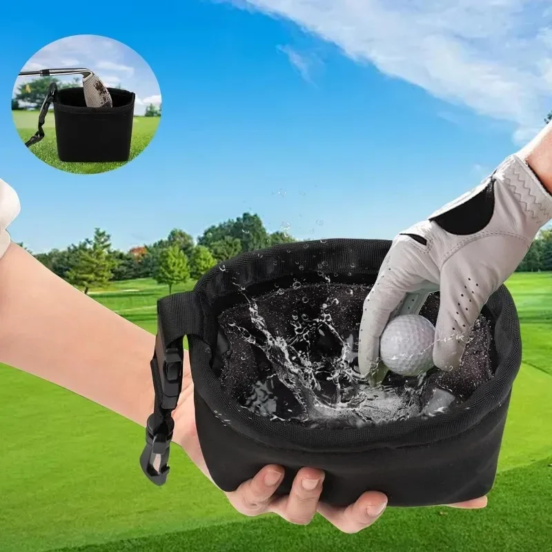 A Must-have for Golf Enthusiasts: Easy-to-clean, Waterproof Golf Cleaning Kit, Portable and Detachable Enhances Club Performance