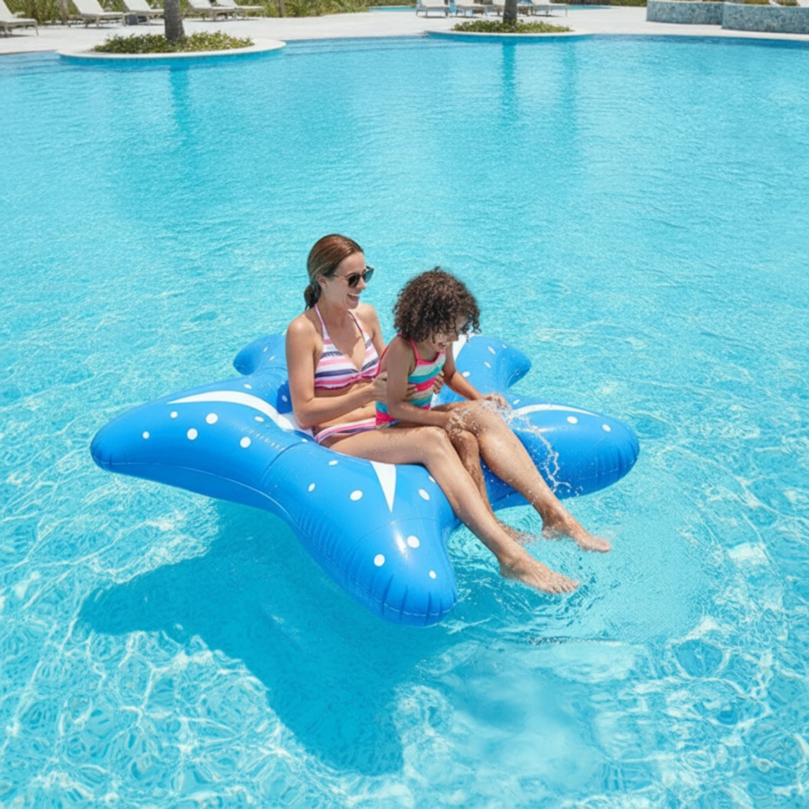Starfish Inflatable Pool Loung - đánh giá và giá Pool Lounger Inflatable
