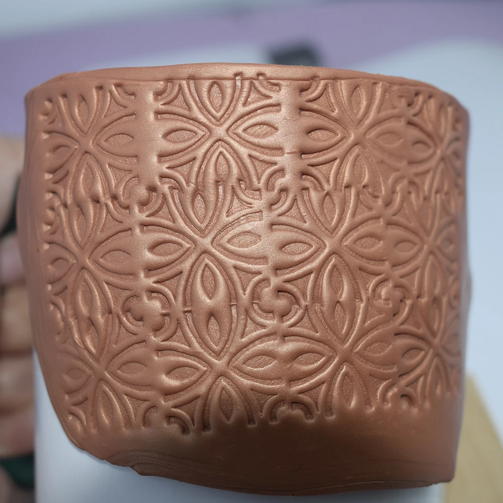 More Pattern Stamps for Clay Cute Flower Leaf Animal Texture Emboss Seal Wooden Block Pottery Stamps Ceramic Polymer Clay Tool