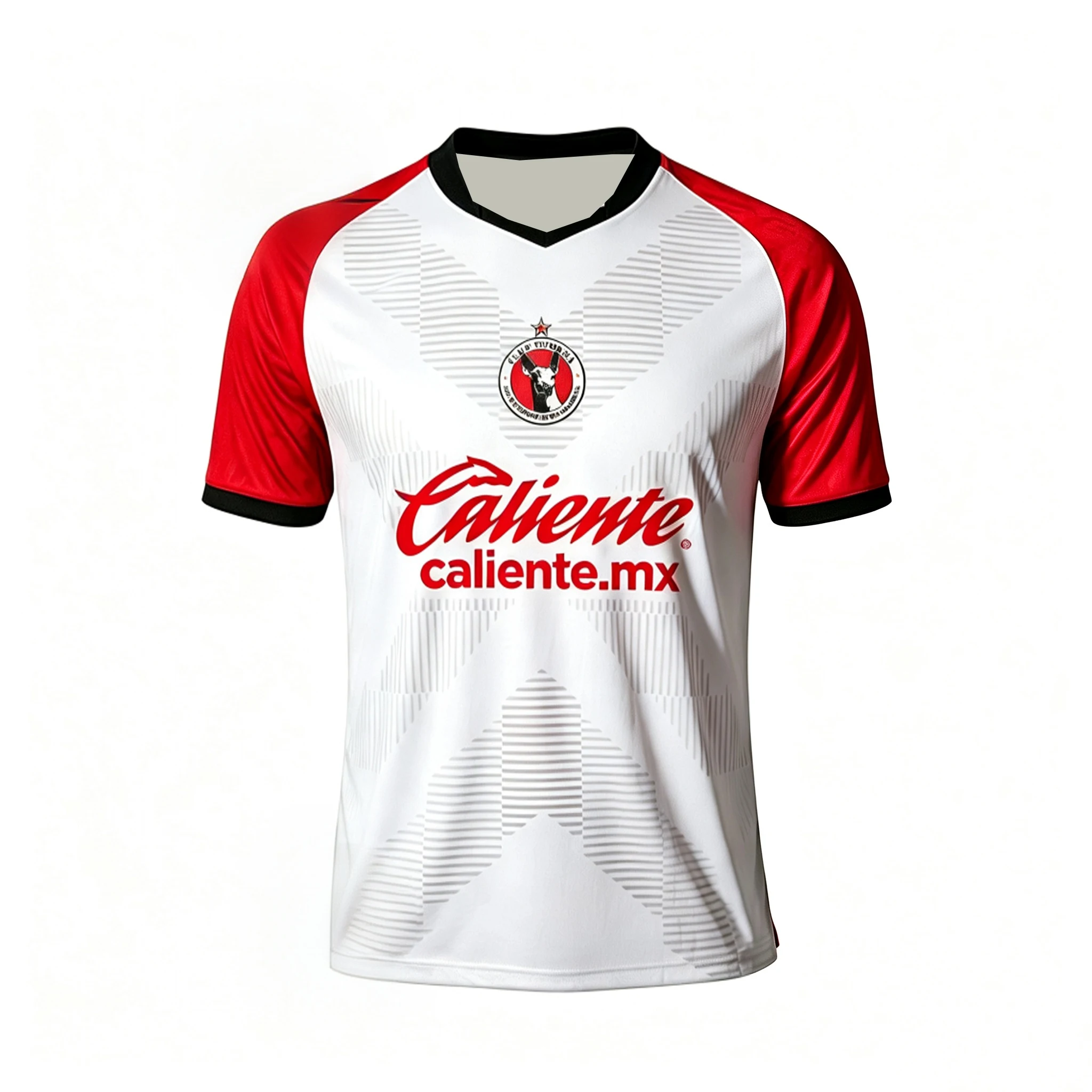2026 Tijuana 3D Printed Football Jersey Men's Summer Quick Drying Breathe Short Sleeved T-shirt Family Matching Clothing