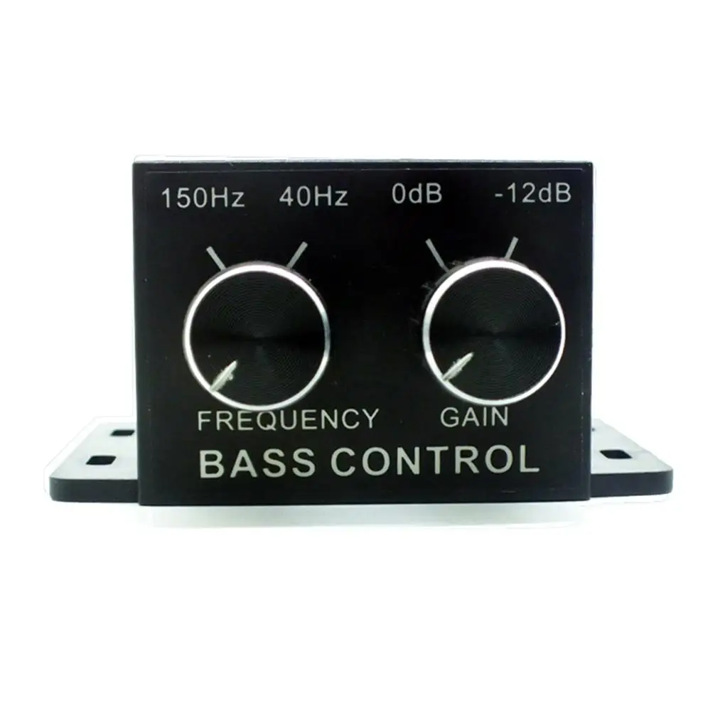 Auto Power Amplifier Compact Practical Audio Regulator Bass Subwoofer Equalizer Universal Crossover Controller