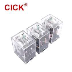 1 Pc  HH52P HH53P HH54P Mini Coil General Electro-Magnetic Intermediate Relay Switch and LED AC110V 220V DC12V24V