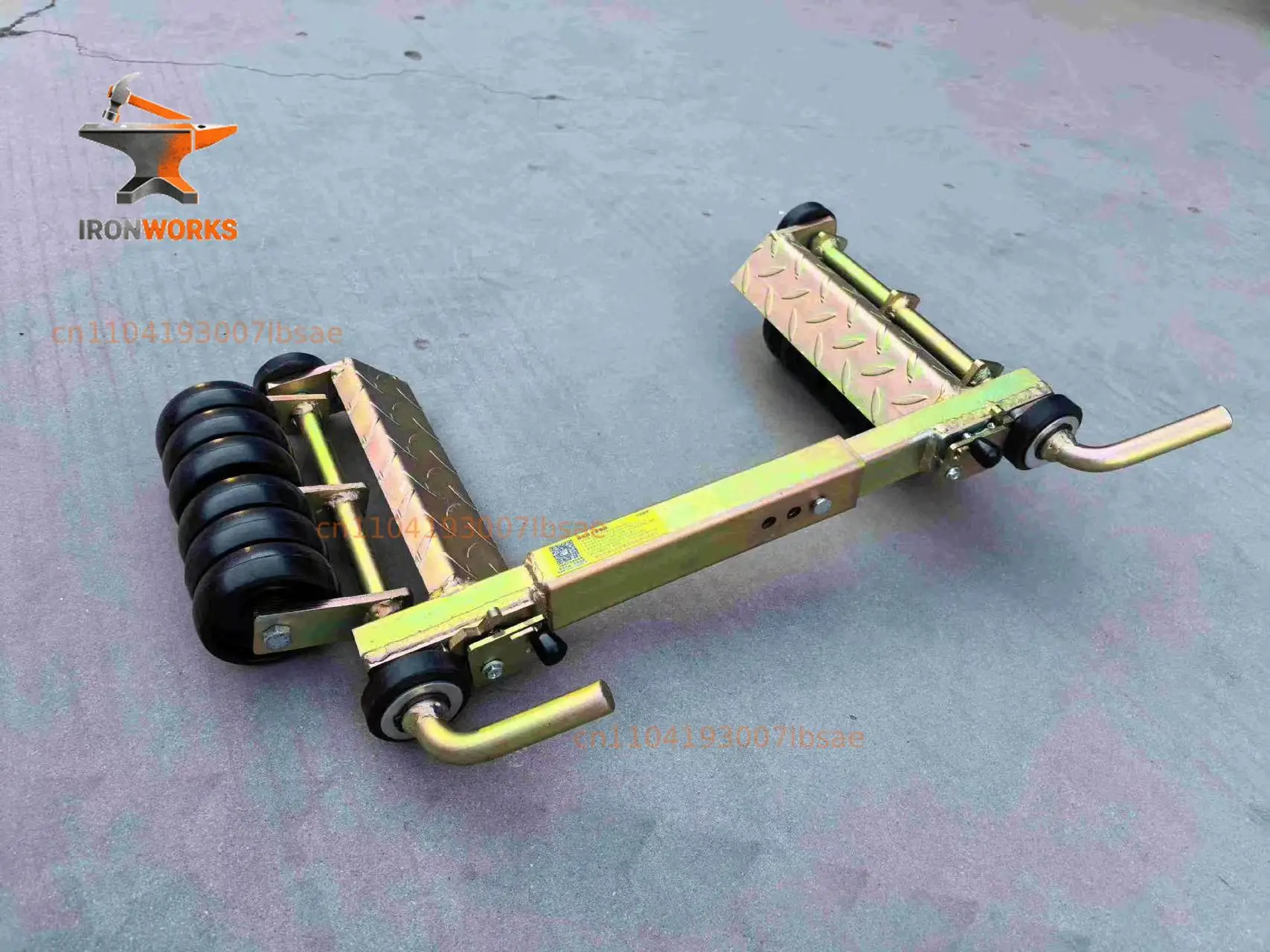 4 Whee Self-jacking Skates Recovery Skates Dolly Wheel Loader Car Wheel Loading Lift Dolly Jack