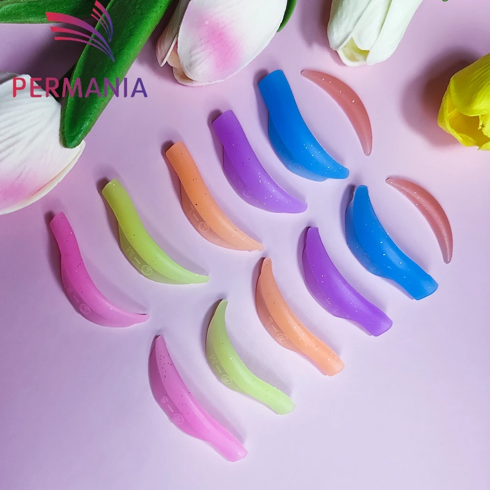 Permania-almohadilla de laminación de silicona para levantamiento de pestañas reutilizable, varillas para permanente de pestañas, extensión de pestañas postizas 3D, rizador, herramientas de maquillaje