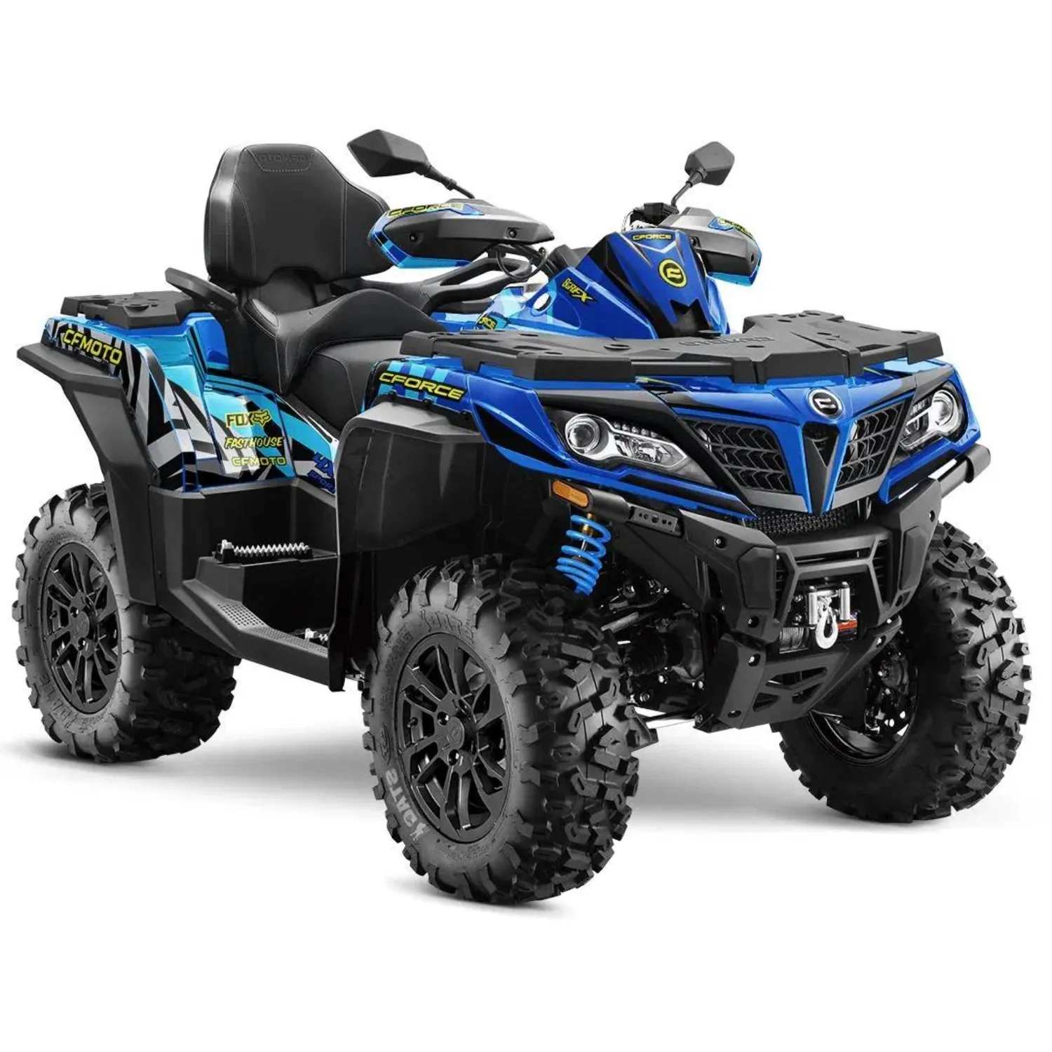 Body Fairing Sticker Decal Protective Quads / Atv 4x4 Full Graphic Kit For CFMOTO CFORCE 800 850 1000 2018-2023 G2 Design-12