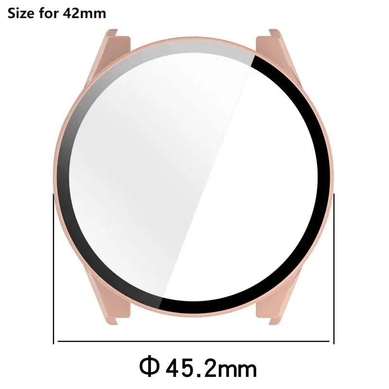 Etui ze szkła hartowanego do Garmin Forerunner 570 42mm47mm Smart Watch Screen Protector do Forerunner570 47MM42MM All-around Bumper