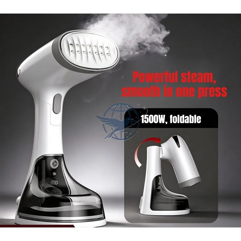 Handheld hanging iron portable ironing machine, steam iron household, small folding ironing