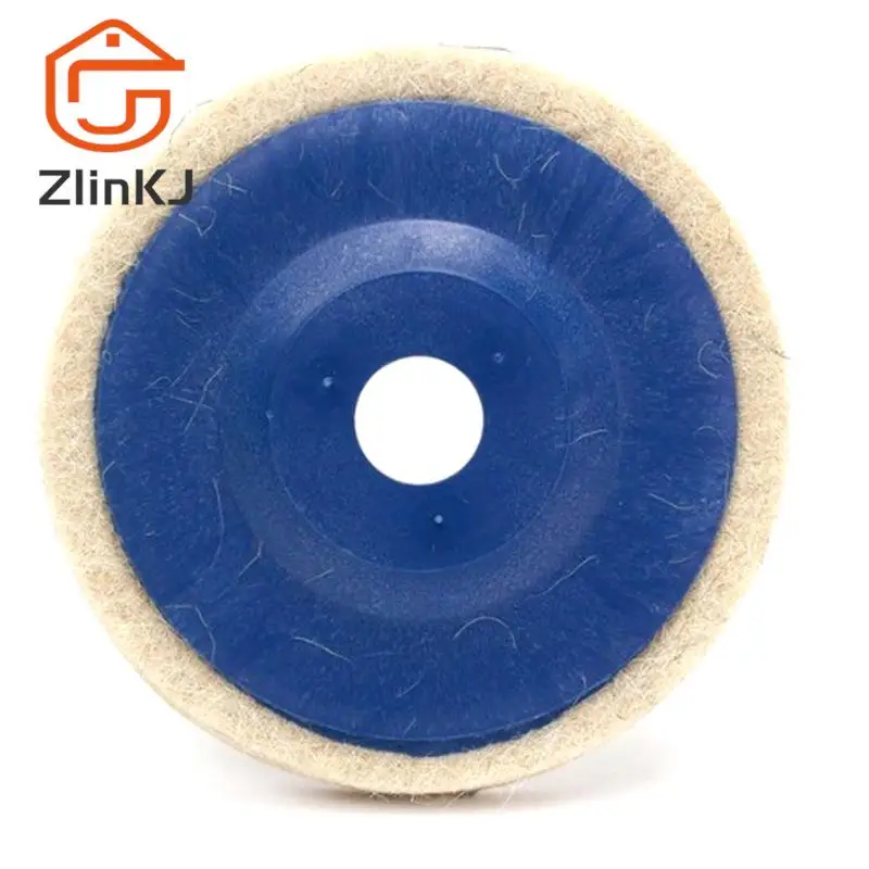 

Hot sale 100mm wool polishing wheel buffing pads angle grinder wheel felt polishing disc Polisher