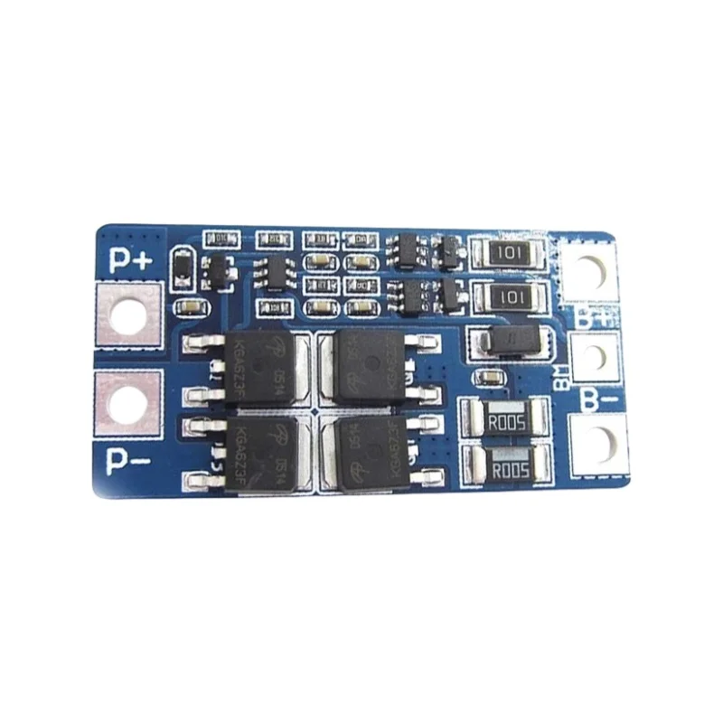 2 series 7.4V 8.4V 18650 lithium battery charging and discharging protection board 10A 2 sections 3.7V series power module