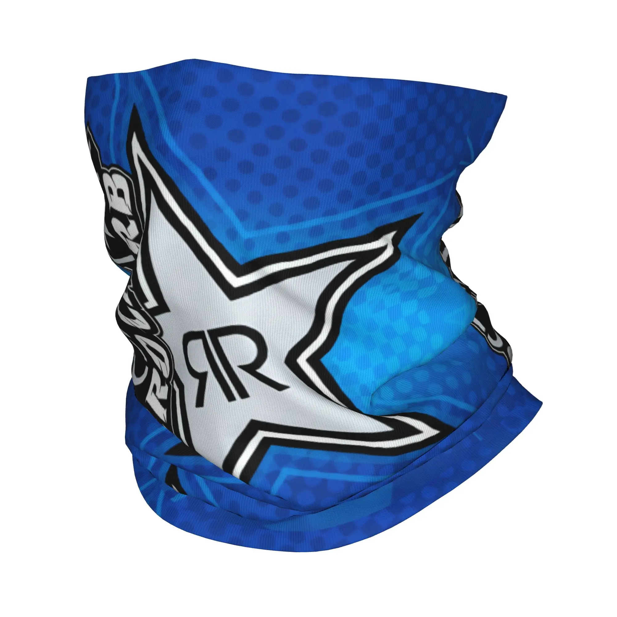 

Custom Golden Star Logo Rock Punk Bandana Neck Warmer Men Women Winter Ski Tube Scarf Gaiter Racing Face Cover