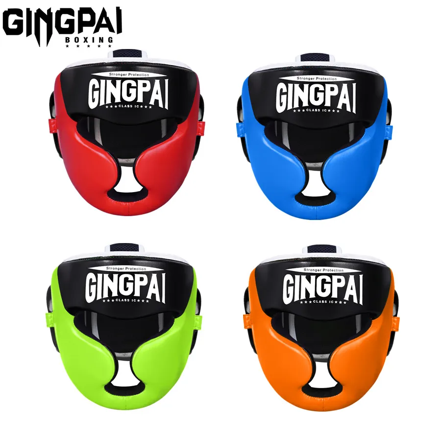 

Боксерский шлем Sanda Training Head Protector Guard Боксерский головной убор Муай Тайский шлем Кикбоксинг Головное снаряжение Защитное тренажерное оборудование