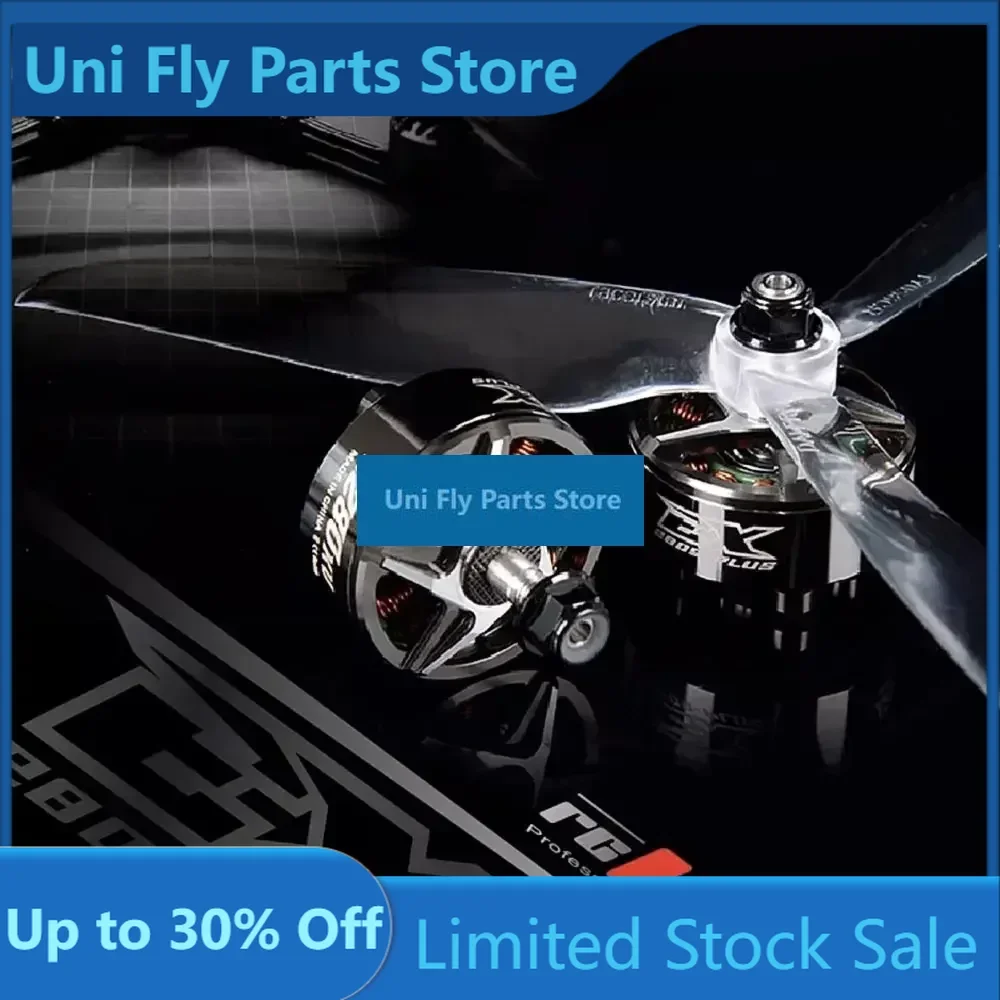 UniFlyRCINPOWER EX2809 2809 1280KV Brushless Motor W/ 5mm Titanium Alloy Shaft Compatible 7-8 Inch Propeller 4-6S For RC FPV Dro