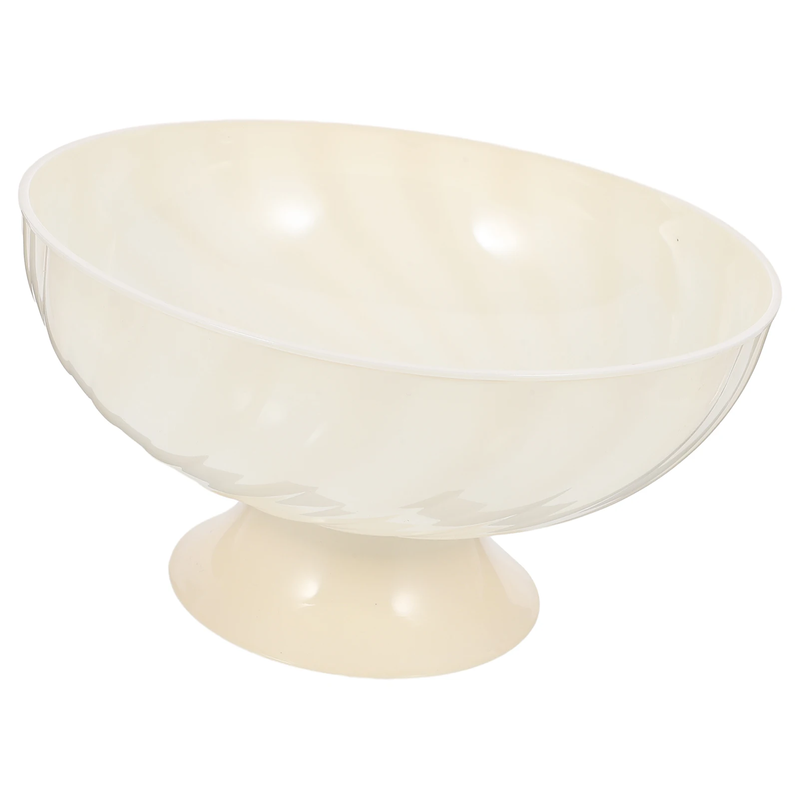 

Elegant Footed Fruit Bowl Detachable Drain Tray Snack Serving Plate Dishwasher Safe Ventilated Design Home Restaurant Kitchen