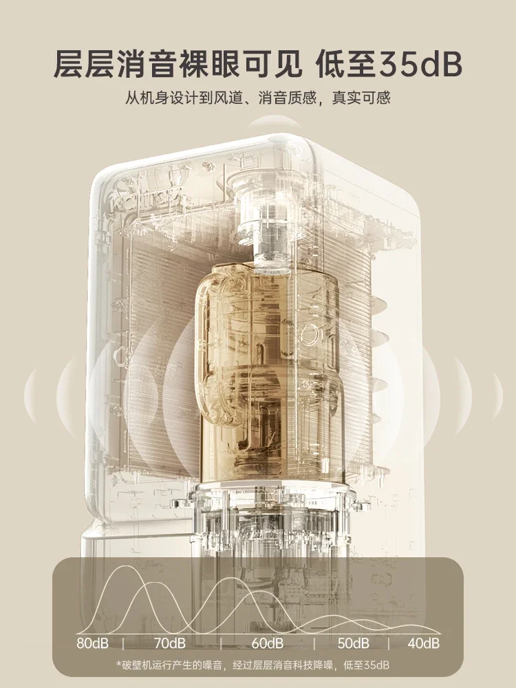 Wall Breaking Box Soybean Milk Machine Low Noise Cooking Wall Breaking Machine Blender'lar