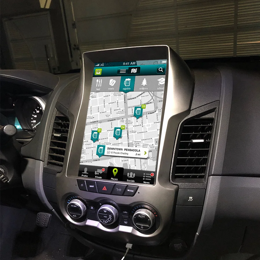 128GB 2din Android Car Radio For Ford Ranger F250 2015-2021 Car Stereo Screen Multimedia Player Head Unit Wireless Carplay