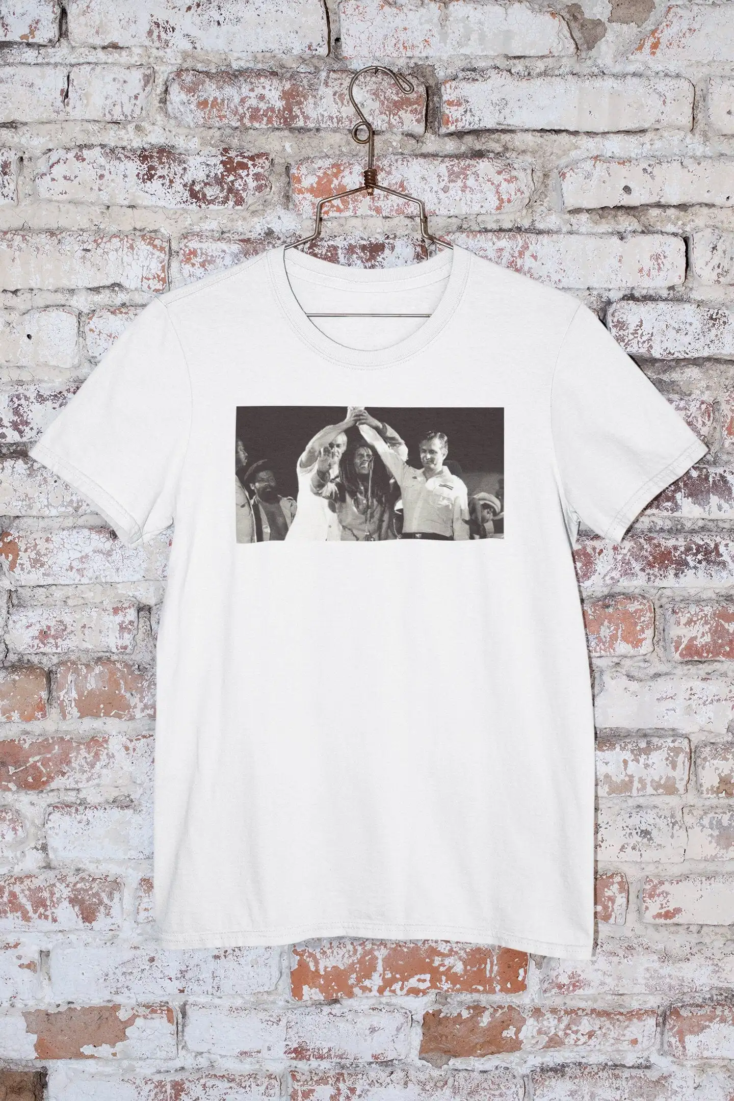 Bob Marley One Love Iconic Black And White Photo T Shirt Shoplikebreezy