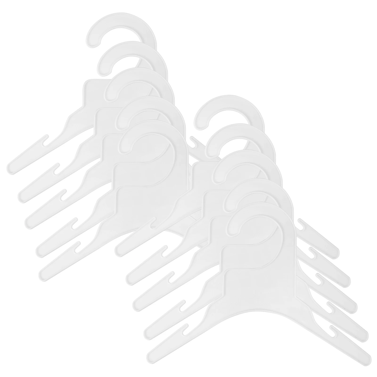 

10 Pcs Pet Clothes Rack Apparel Hanger Hangers Dog Clothing Pets Reflective Mini