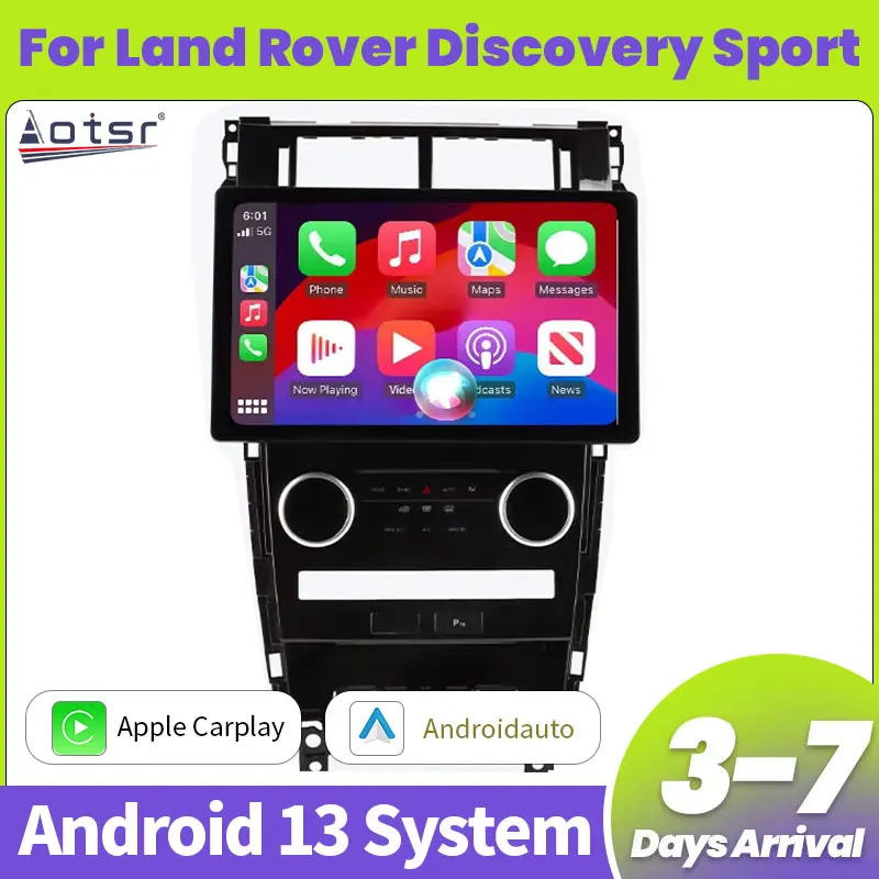 

Android 13 12 + 256G для Land Rover Discovery Sport 2015-2019, автомобильное радио, GPS-навигация, головное устройство, мультимедийный плеер, аудио, стерео