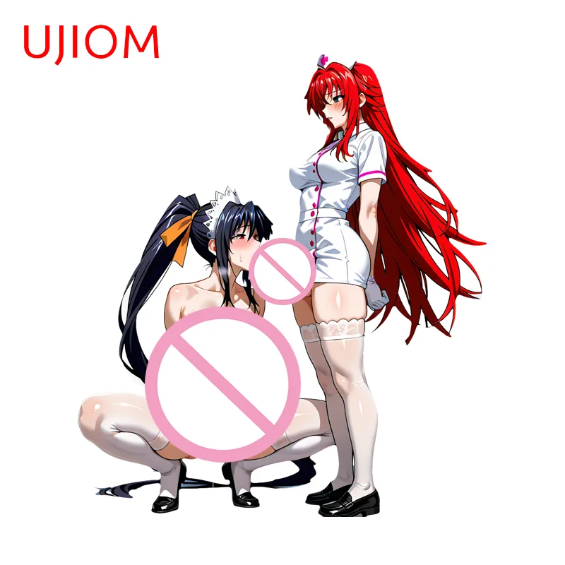 UJIOM NSFW Futa Rias Gremor Hentai الجدار ملصق عصري جذاب للتخصيص ملصق رائع أريكة جدار ويندوز ديكور #1