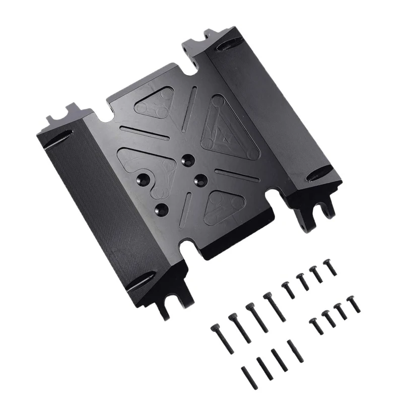 Aluminum Center Transmission Gearbox Skid Plate for Axial Wraith 90018 1/10 RC Crawler Car