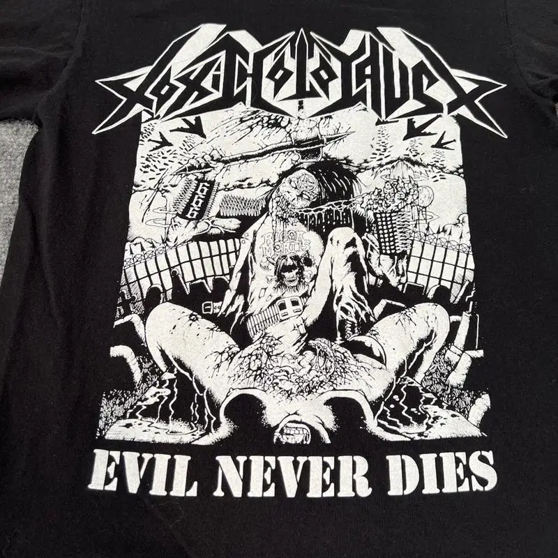 Рубашка Toxic Holocaust Heavy Metal Thrash Metal Slayer Рубашка Toxic Holocaust Heavy Metal Thrash Metal Slayer
