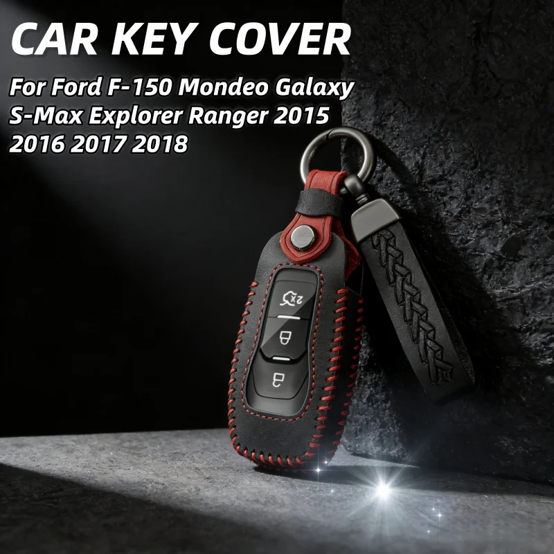 

Car 3 4 BUTTONS Remote Key Case Cover Holder For Ford Focus 3 4 ST Mondeo 5 MK5 Mustang F-150 Explorer Edge Fiesta Kuga MK3 4