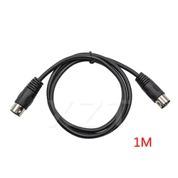 MIDI DIN 5PIN Male to Male Cable MIDI 5 Pin DIN Plug to 5 Pin DIN Audio Extension Male Cable DIN 5pin M/M Cable Adapter 1M /1.5M