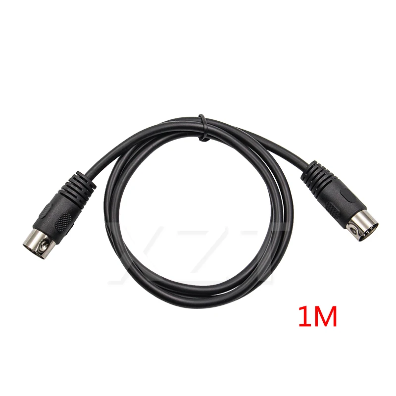 MIDI DIN 5PIN Male to Male Cable MIDI 5 Pin DIN Plug to 5 Pin DIN Audio Extension Male Cable DIN 5pin M/M Cable Adapter 1M /1.5M