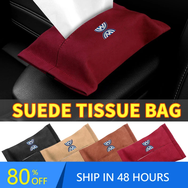 

Подвесной органайзер на спинку сиденья, сумка для хранения салфеток в автомобиле для Volkswagen VW Jetta Polo T4 T5 T6 Sharan Touareg Gol T-Cross Touran