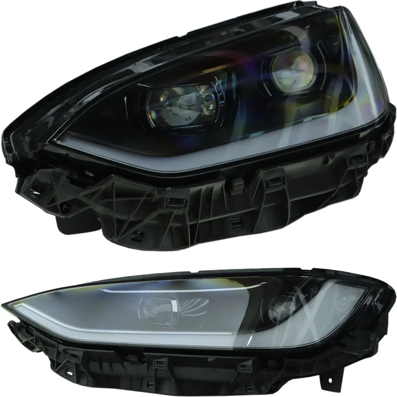 For Tesla Model X Headlight 2016-2023 Model X Headlight Double Lens LED Headlight Assembly Model X Headlamp And Upgrad