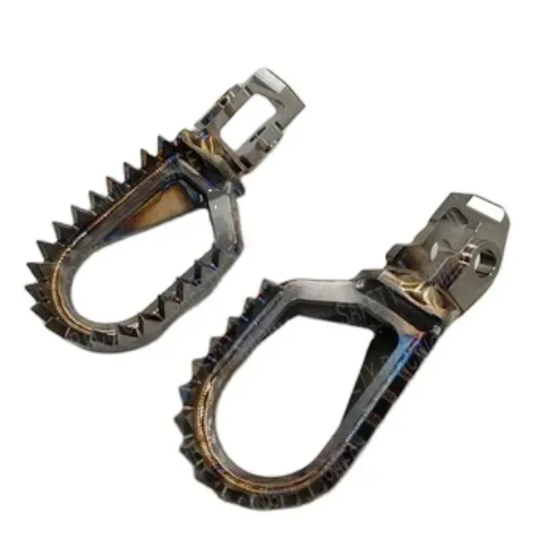 

For Dirt Bike Off-Road Motorcycles Titanium Foot Pegs Footrest