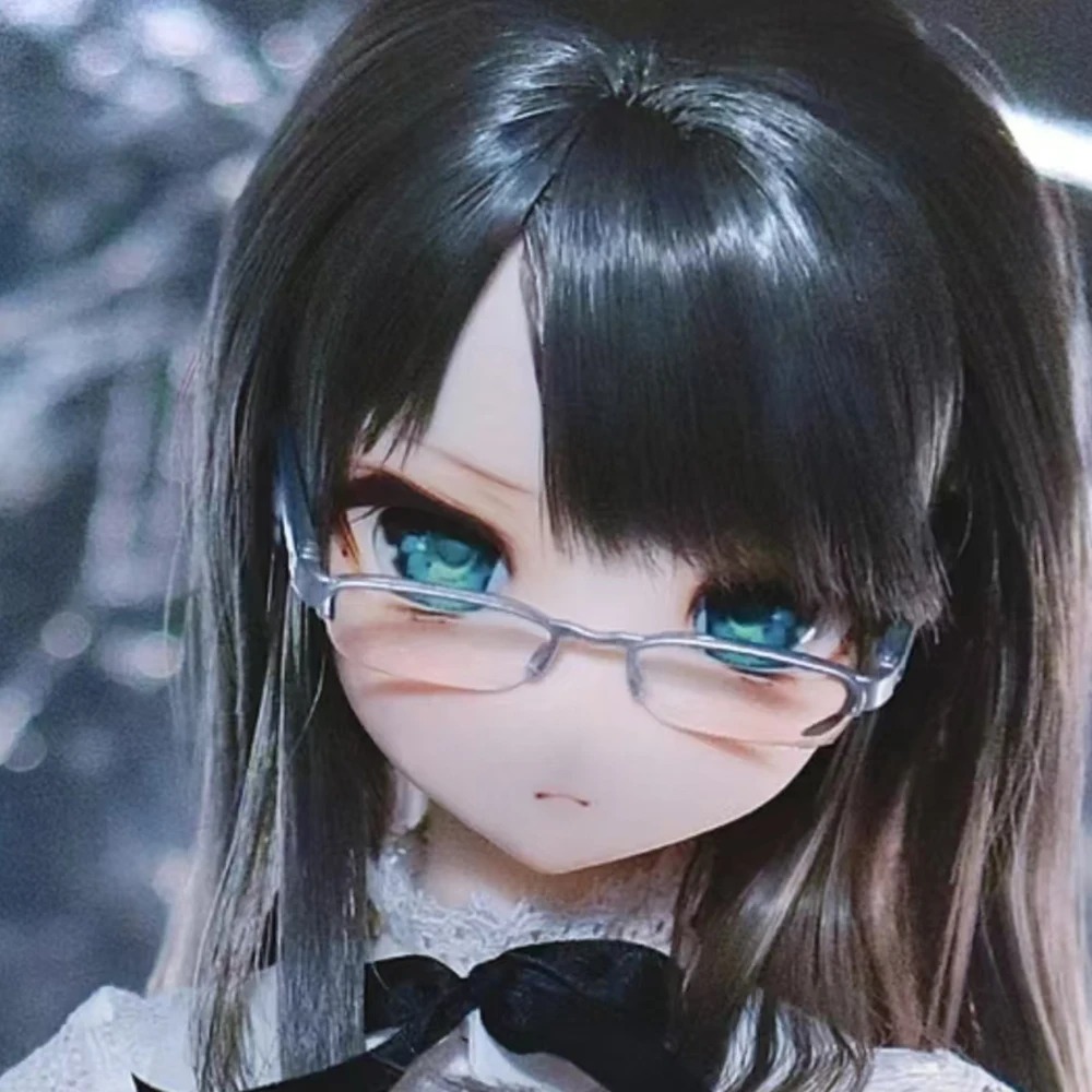 

Anime Head 1/3 BJD Doll Head No Makeup Anime Girl Resin Material DIY Doll Head No Makeup Doll Accessories Gifts