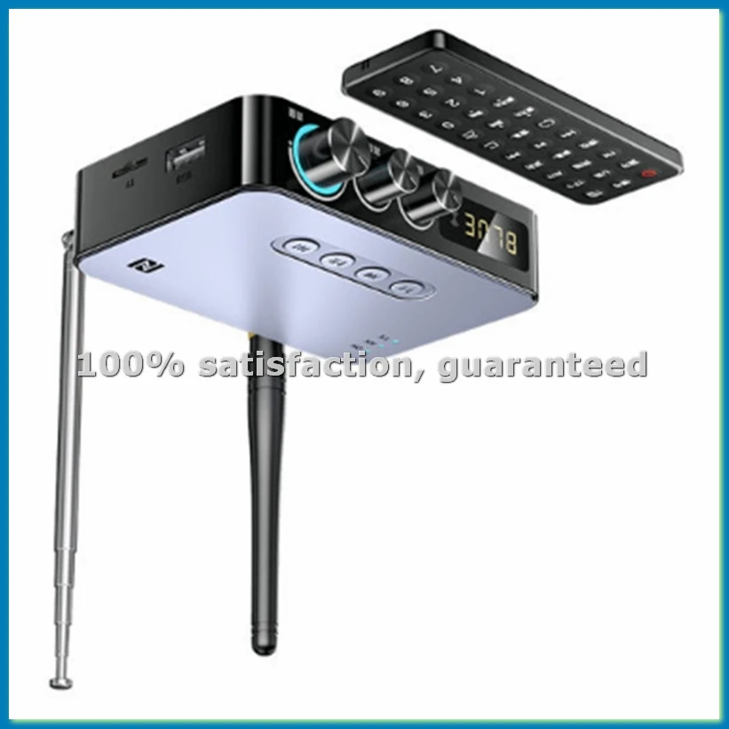 

Tebe NFC Bluetooth 5.1 Audio Receiver Transmitter Coaxial Wireless Bass Treble Music Adapter FM Radio(M9 Pro)-VVNB