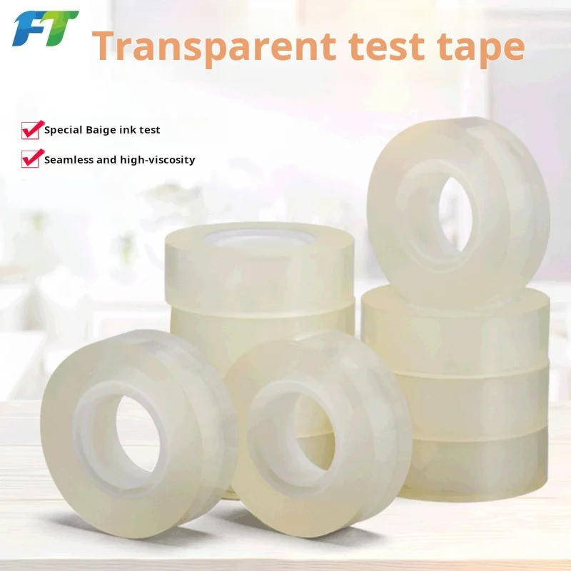 

USA600 Replacement Transparent Can Sealing Tape Invisible Office Stationery Ink Quality Test High Temperature Resistant Tape