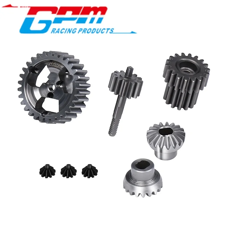 GPM LMB1200S 40Cr STEEL TRANSMISSION GEAR SET FOR LOSI 1/24 MICRO-B / 1/28 MICRO-T 2S RC Upgrade