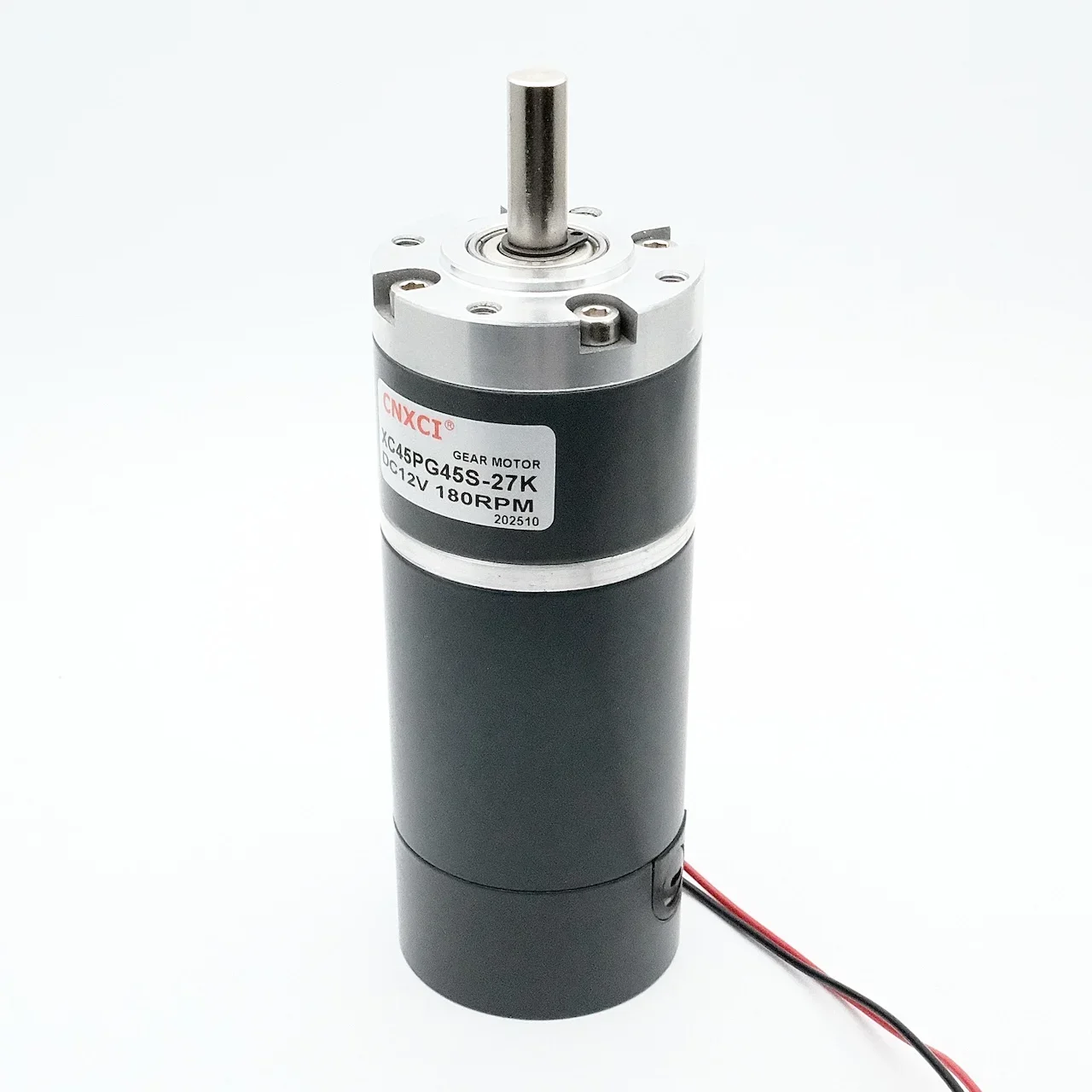 45MM DC Planetary Gear Motor 12V 24V Shaft 8mm Low Speed Power Torque 6-1300rpm 45PG45S Model Motor