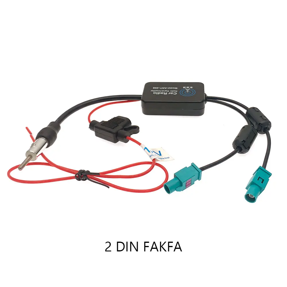 Universal FM DAB FAKFA SMB Car Radio FM Antenna Amplifier Signal for Honda VW Audi Citroen Peugeot view 4