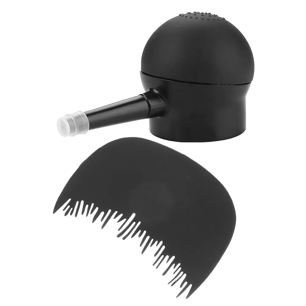 

2Pcs Hair Fiber Spray Nozzle Comb Set Precision Applicator Tool for Thinning Hair Seamless Natural Volume Enhancer Hairline