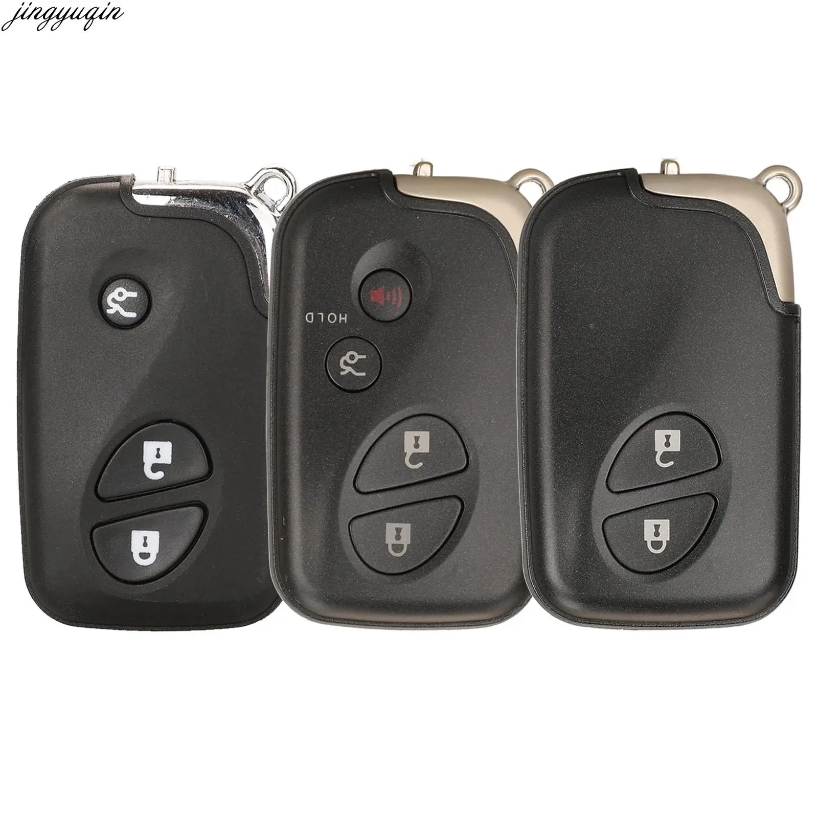 

Jingyuqin Smart Car Key Case Shell For Lexus ES350 GS300 GS350 GS430 GS450h GS460 HS250 IS250 IS350 ISC LS460 LS600h