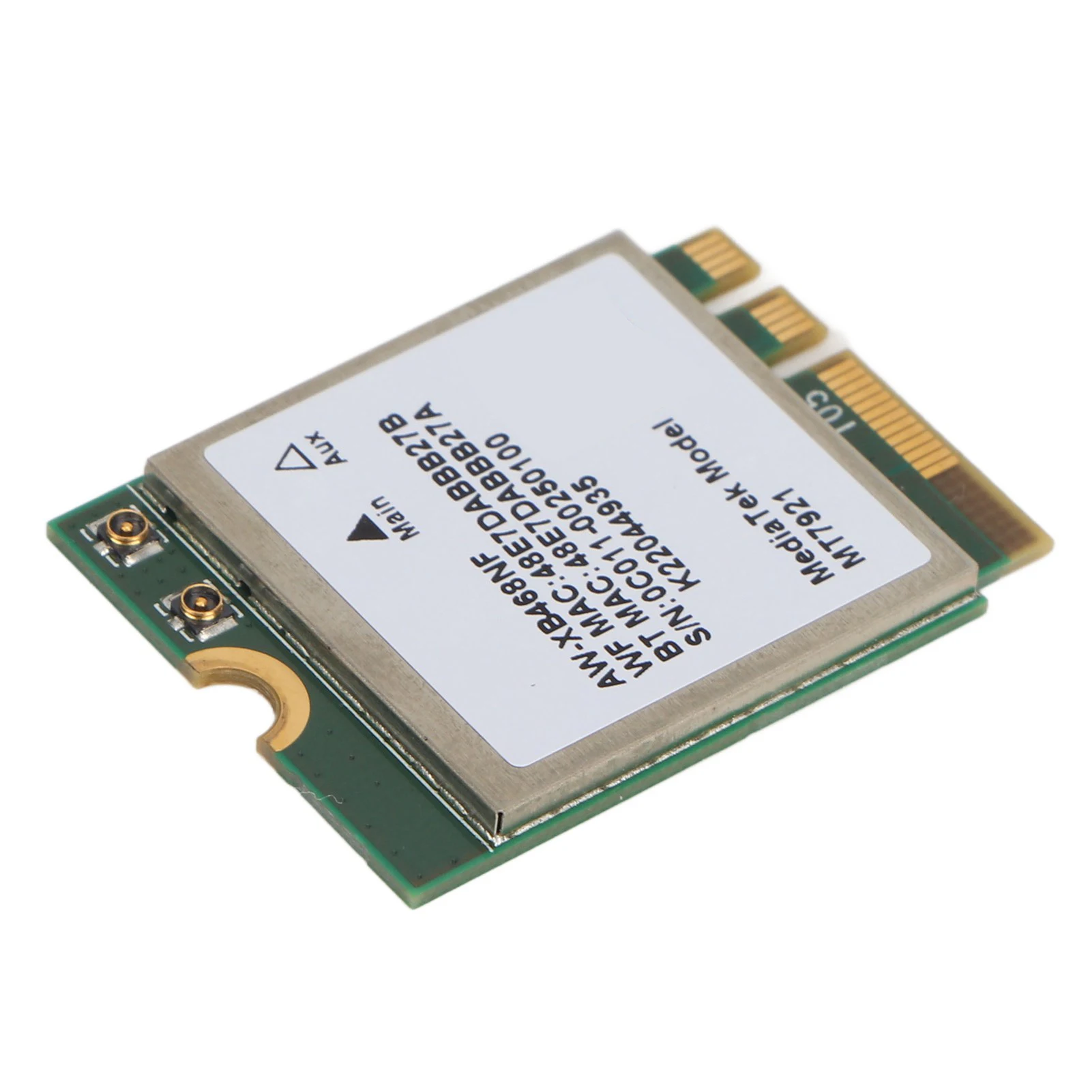 Dual Band Network Card MT7921 NGFF M.2 Network Card 1800Mbps 2.4Ghz 5Ghz Dual Band WiFi Wireless Card for Windows 10 11