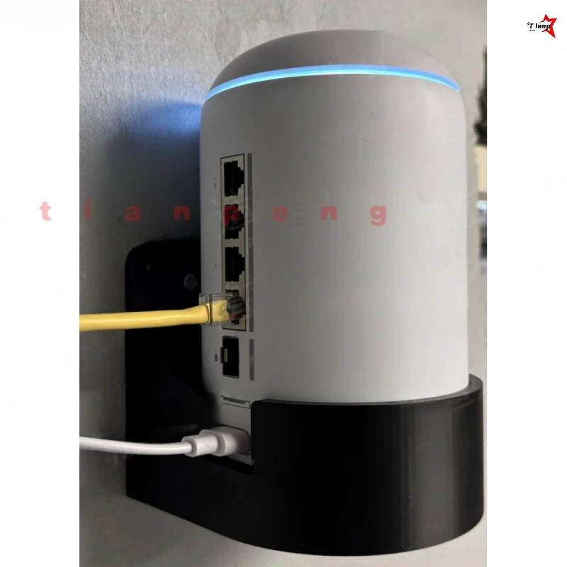 WYORESY For Ubiquiti UDR7 Wall Mount Bracket Ventilated Anti-slip Shockproof WiFi Router Fix Holder Support Stand
