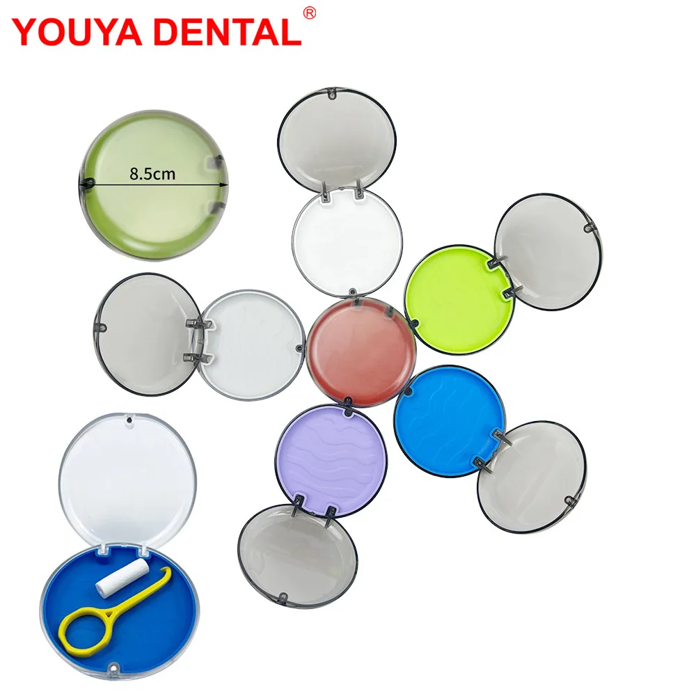 

Visible Dental Retainer Case Magnetic Orthodontic Braces Aligner Denture Case Fake Teeth Storage Box Oral Protector Mouthguard