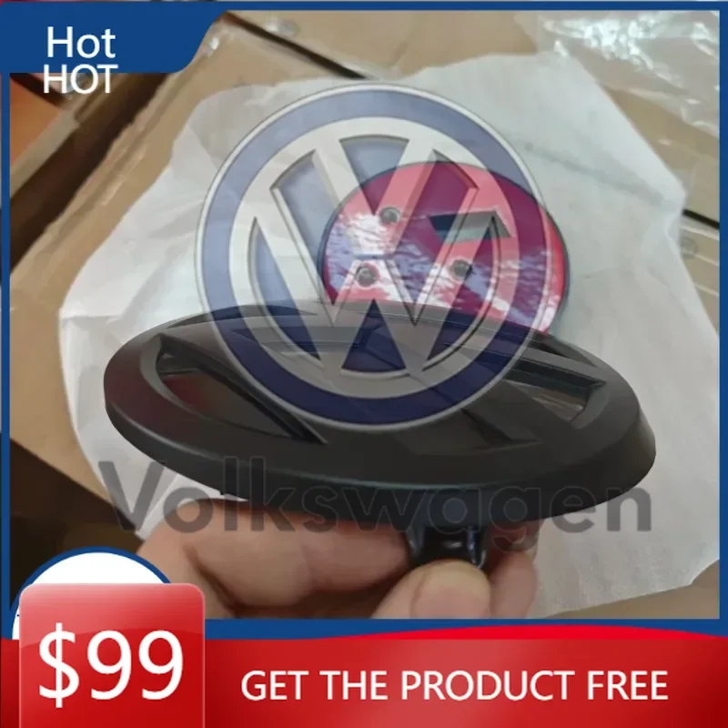 

Valve Stems Caps New Volkswagen VW Interior Stickers 2pcs Replacement Front and Rear part 140mm Front Emblem +110mm Rear Tr