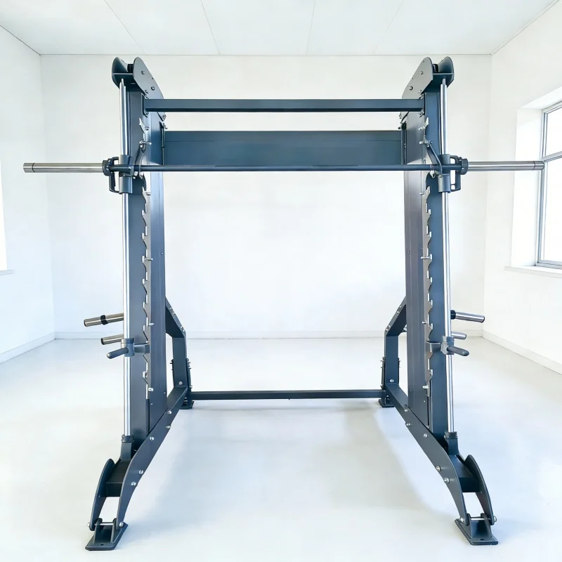 Wholesale Commercial Gym Super Quality Multifunctional Power Squat Smith Machine Rack Cable Crossover Smith Machine for Gym
