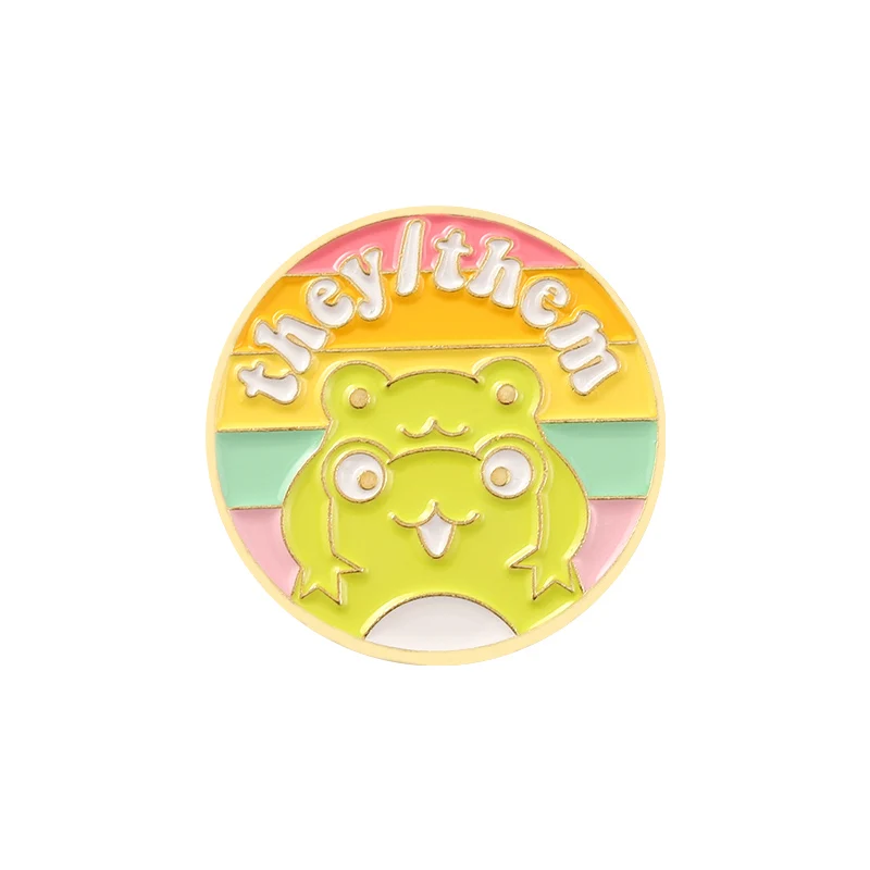 My Pronouns Enamel Pins, Inclusive Gift Set